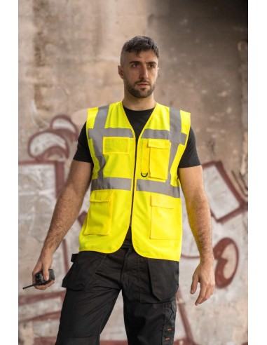 KOR-KXCMF-CO² Neutral Multifunctional Executive Safety Vest Hamburg